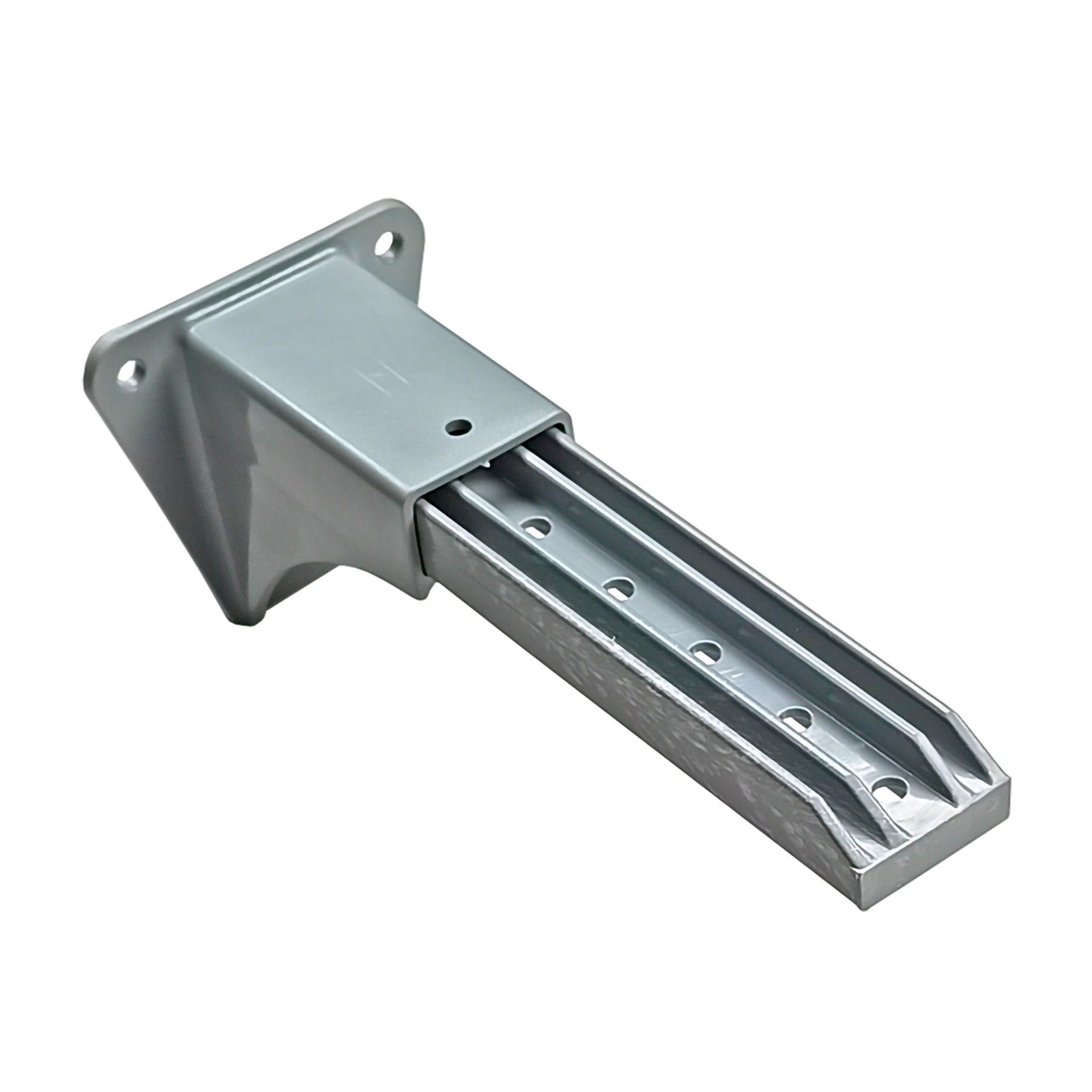 Кронштейн пластиковый 16-18 см серый арт.240447