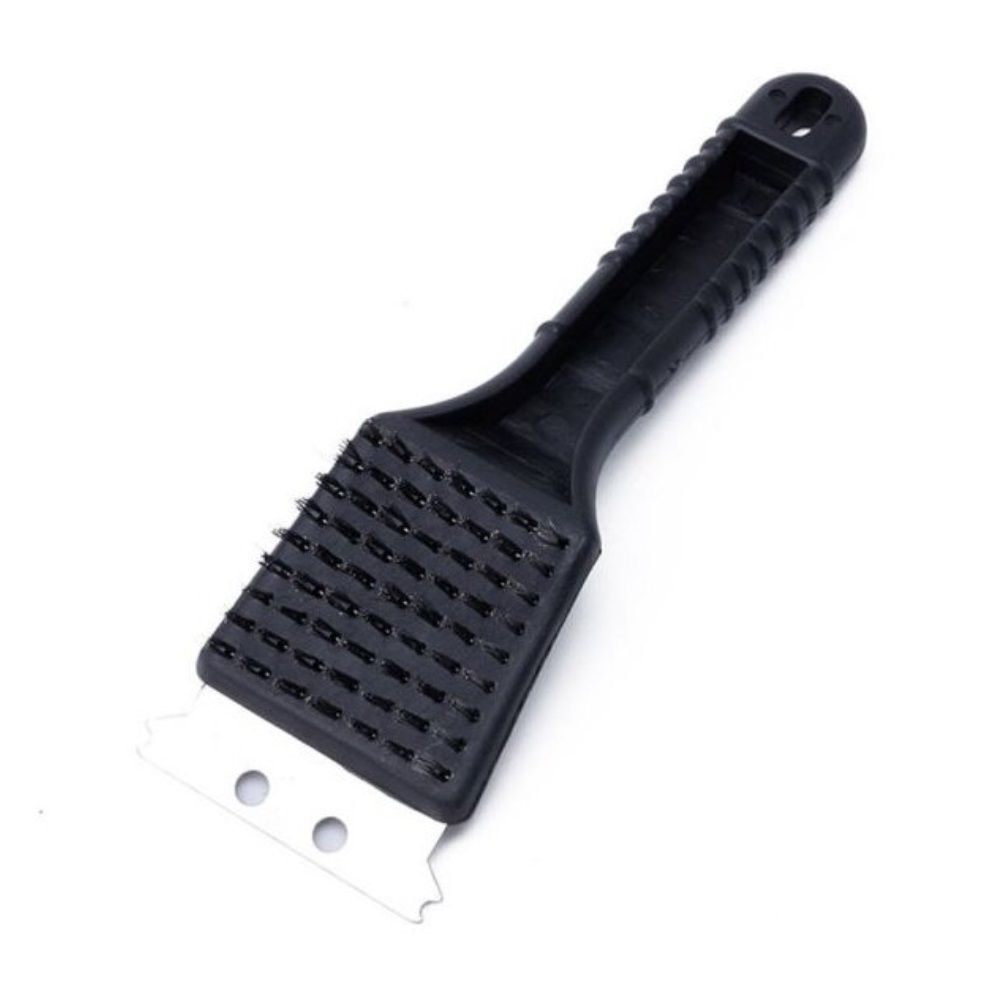 Щетка-скребок для чистки барбекю 2 в 1 21,5 см