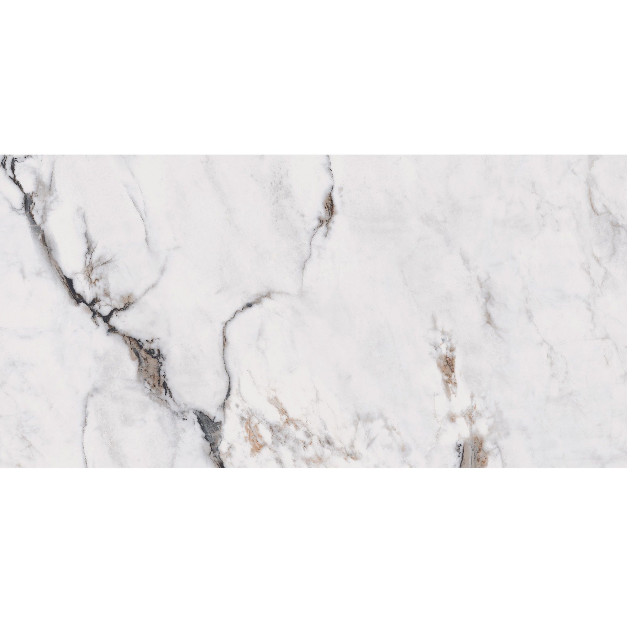 Керамогранит Onlygres MOG103 600x1200 мм белый полированный 1,44 м2