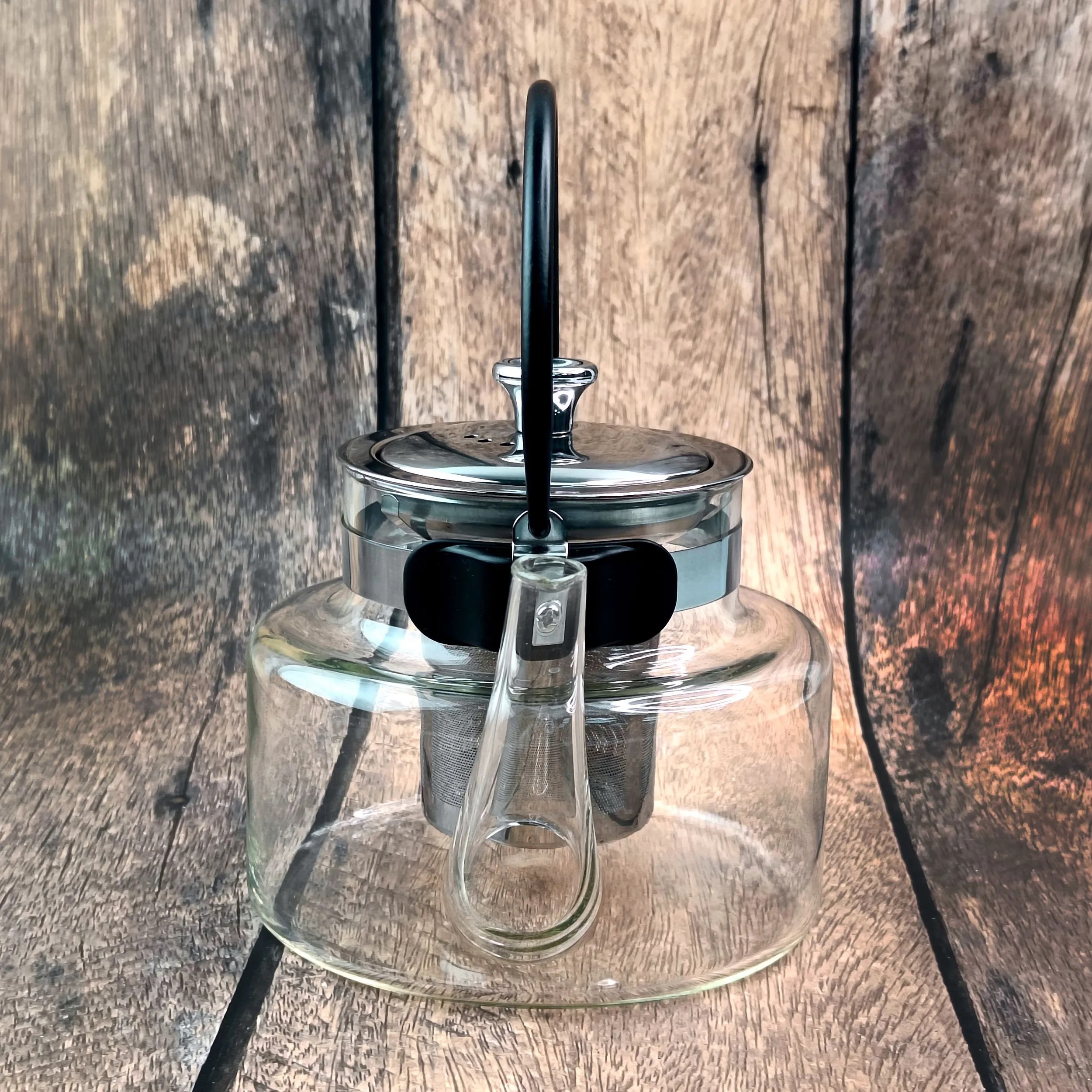 Чайник заварочный 800 мл стеклянный 2025-1316