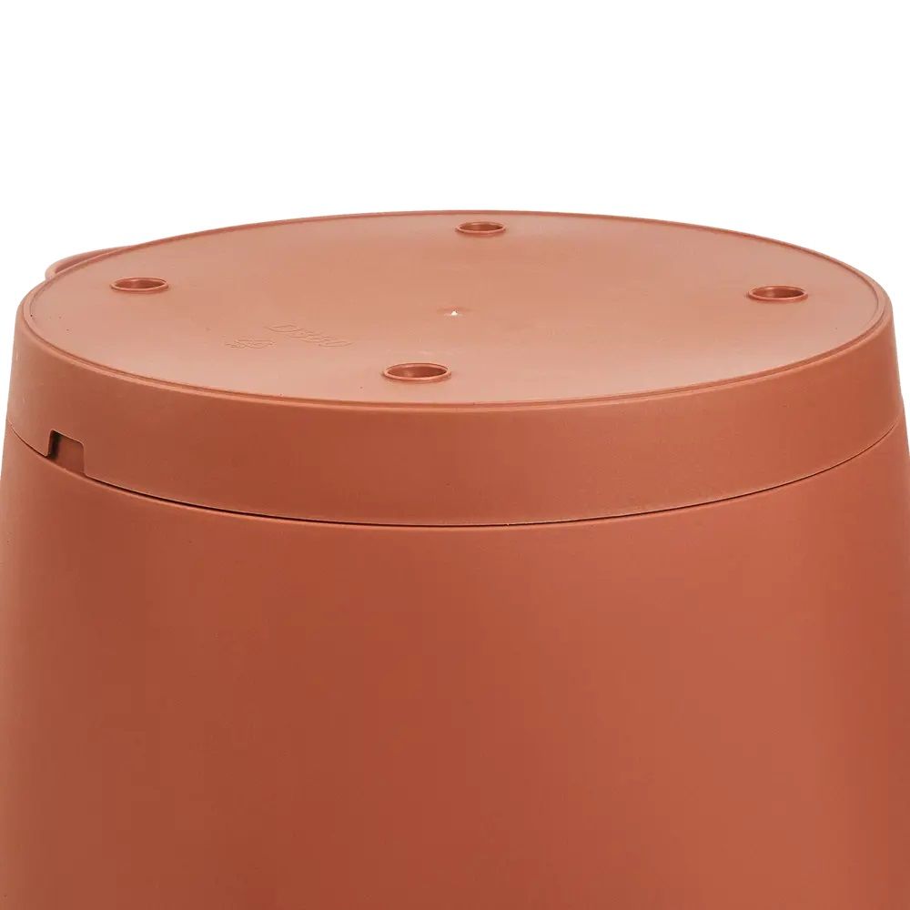 Горшок цветочный Mint терракотовый 24 см 5 л с поддоном