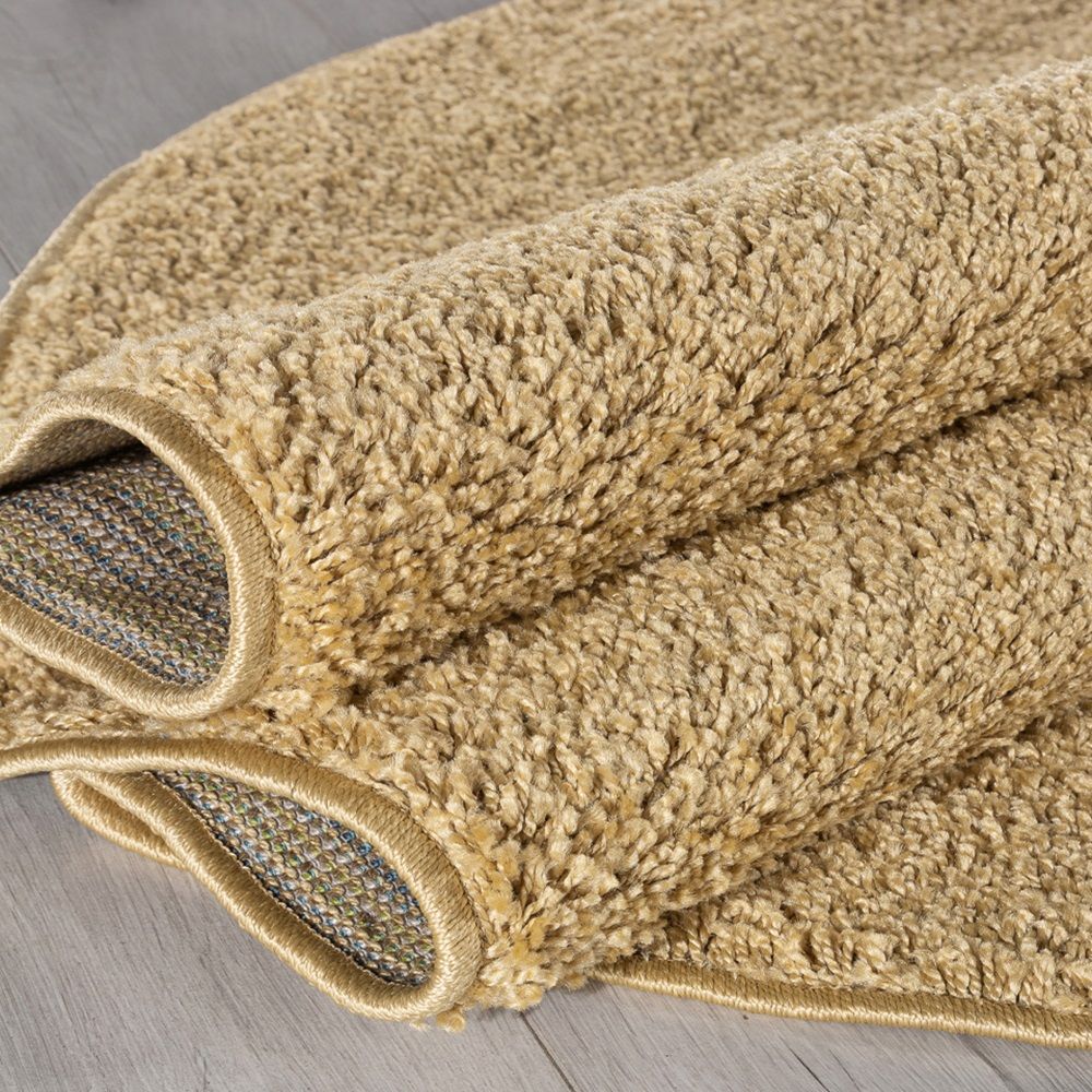 Ковер Шегги Lana Merinos T600 0,8х1,5 м овал бежевый 2