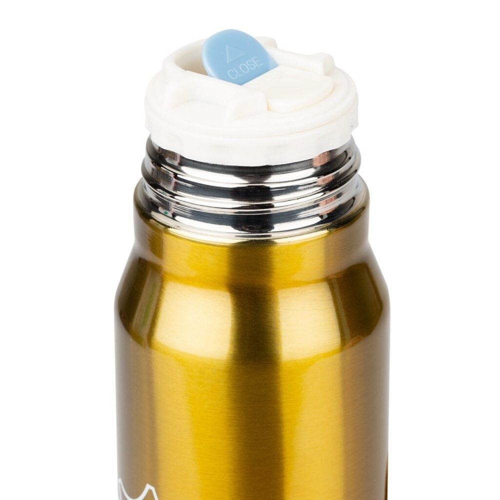 Термос 500 мл Patron нержавеющая сталь золотой