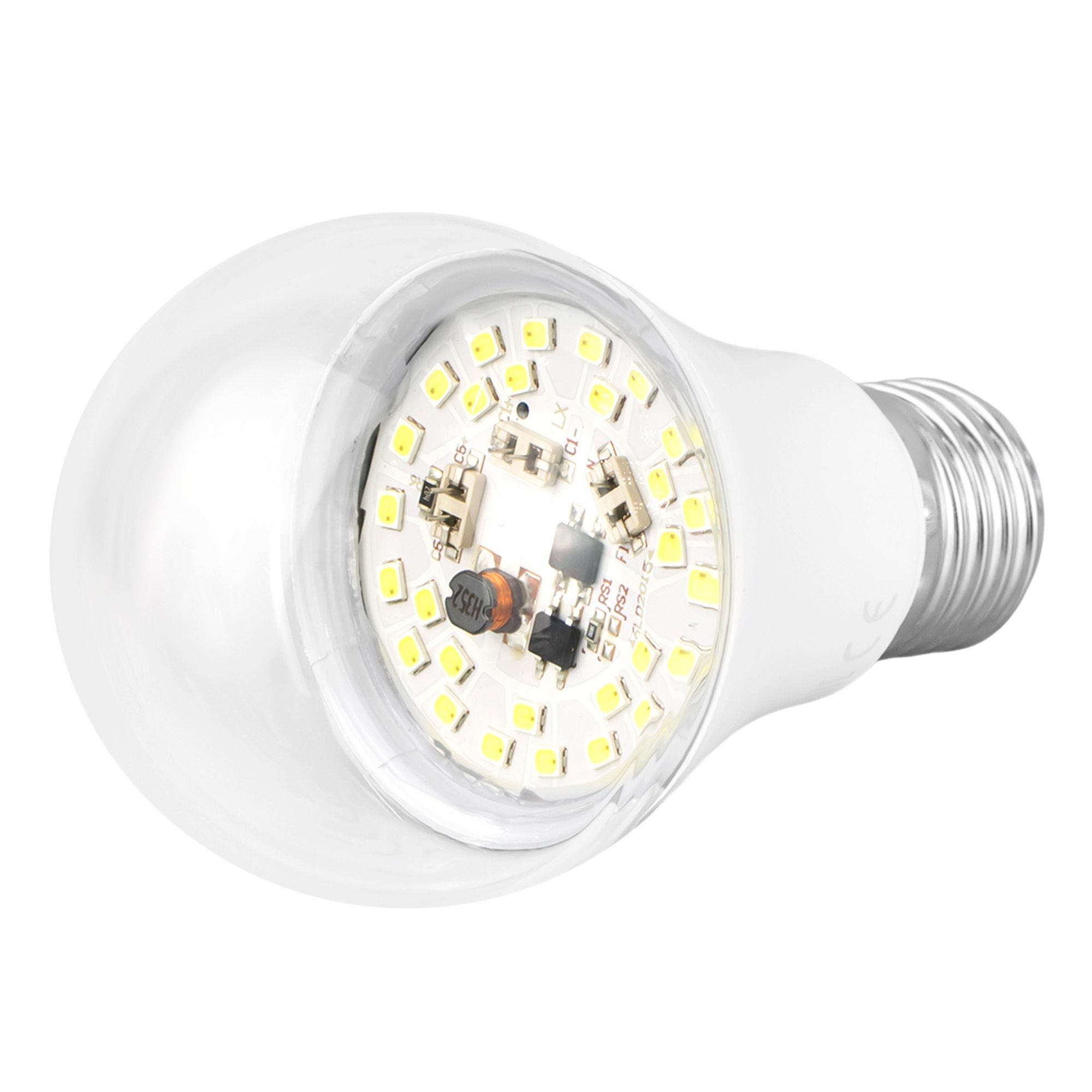 Лампа светодиодная  для растений LED-A60-10W/SPFR/E27/CL PLP01WH