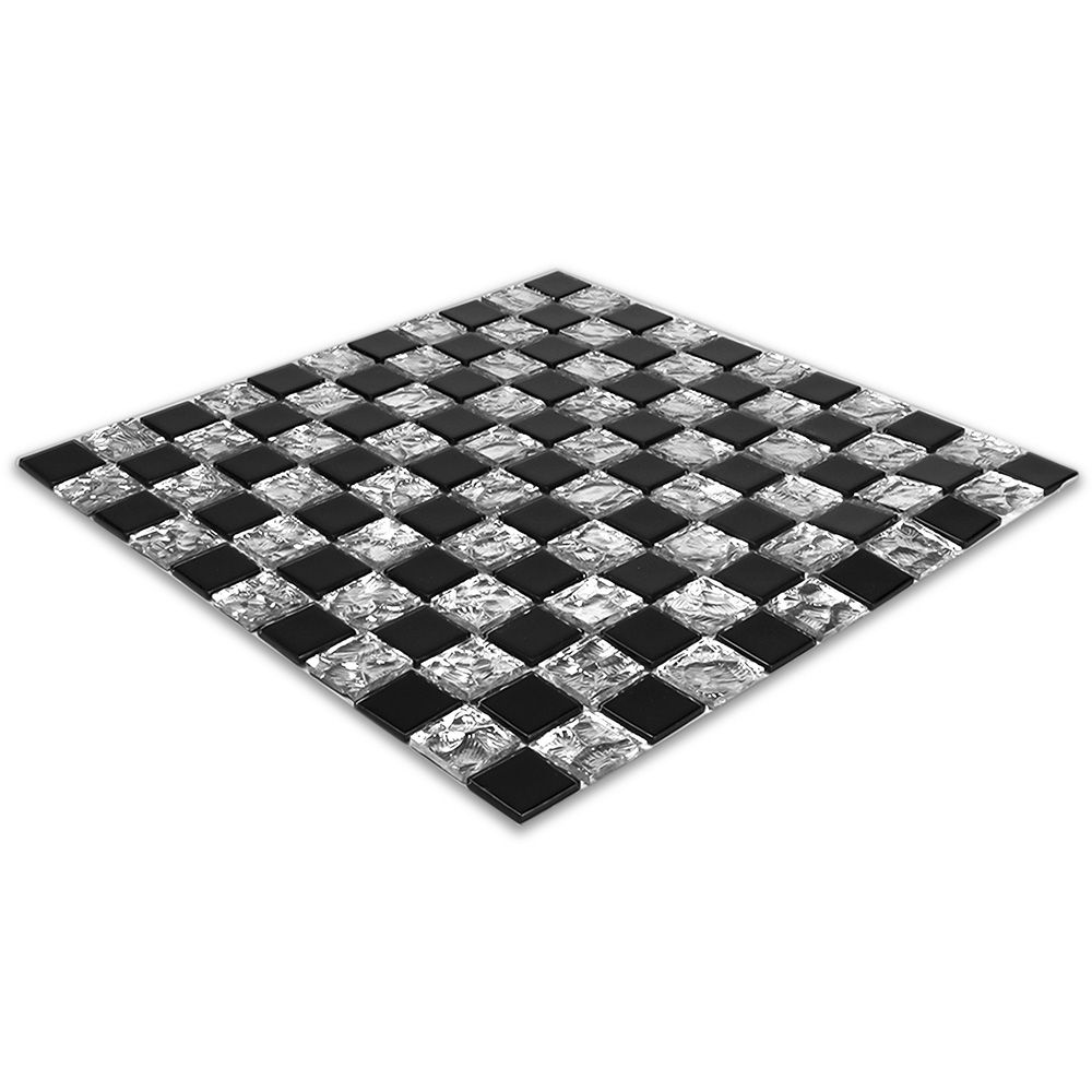 Мозаика BF007 PRO SAR MOSAIC 30*30 черно-серебрянный