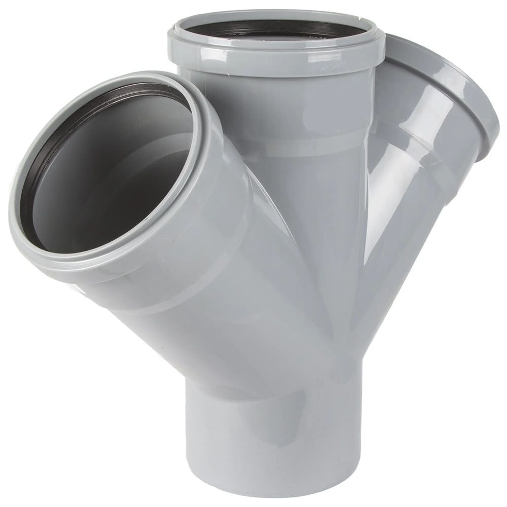 Крестовина 110х110х110 ПЭ угол 45