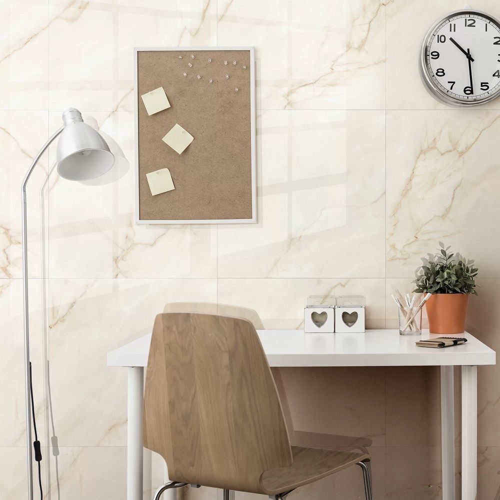 Керамогранит Global Tile Chillout GT60607402PR 60x60 см бежевый полиров 1,44 м2
