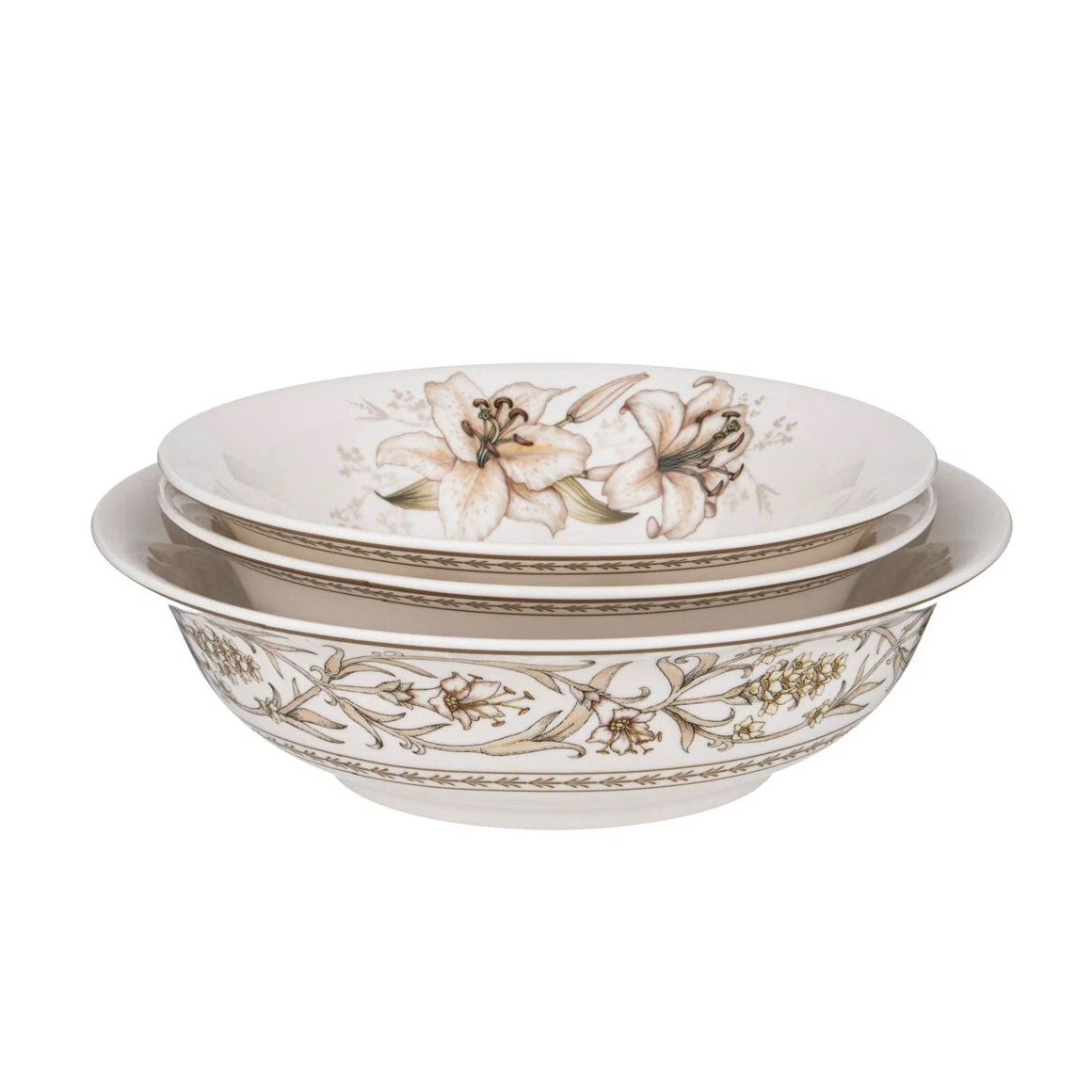 Сервиз столовый Lefard Lilies на 6 персон 23 предмета 590-273