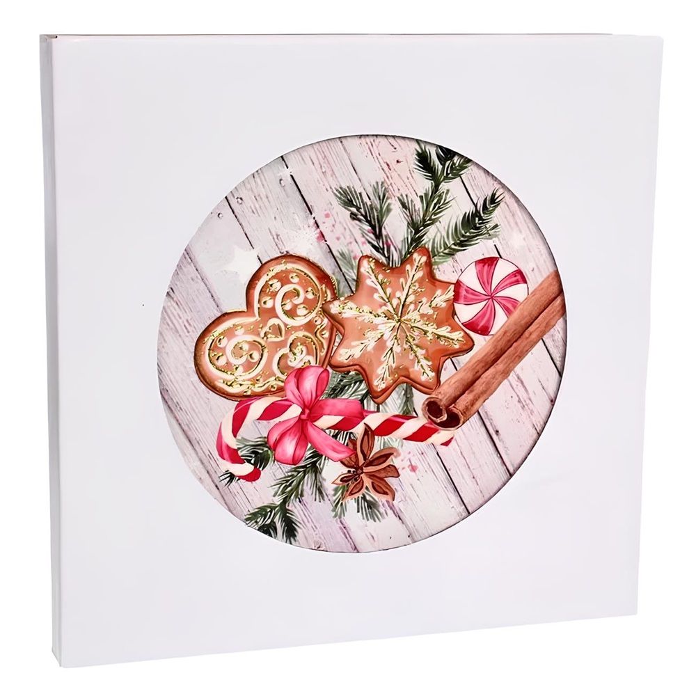 Подставка под горячее Новогодние пряники d16 см