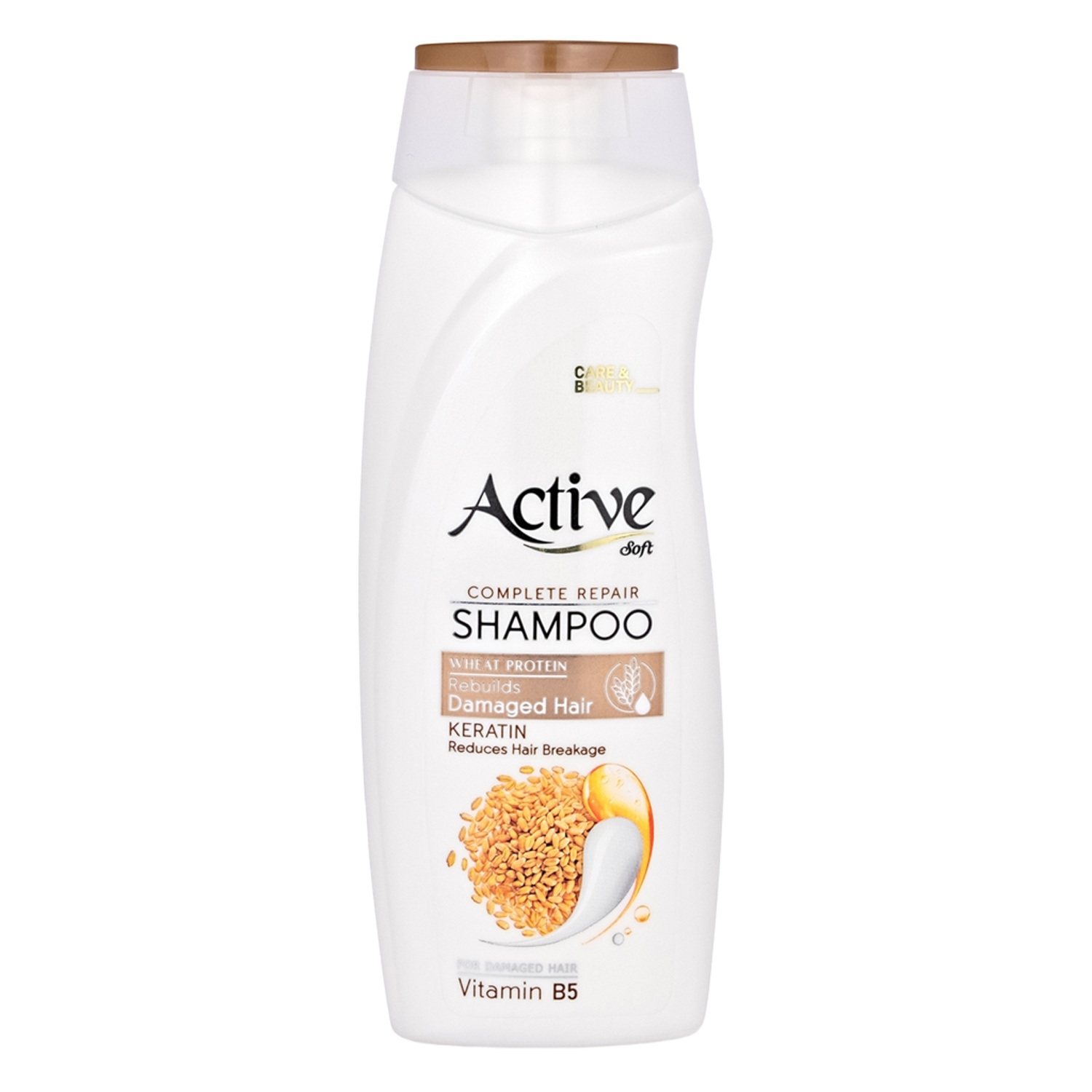 Шампунь для волос Active Care&Beauty С протеином, кератином и витамином B5 350 мл