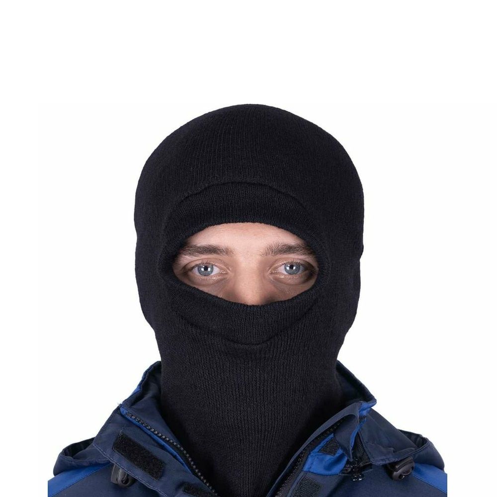 Подшлемник трикотажный 100% акрил черный