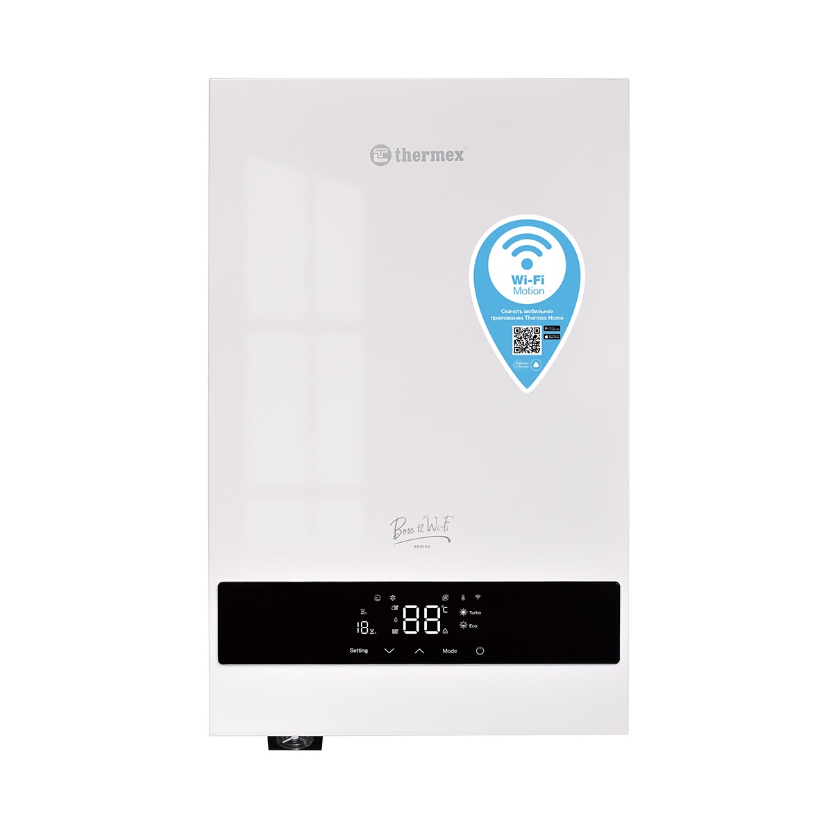 Котел электрический отопительный Thermex Boss 12 12кВт Wi-Fi