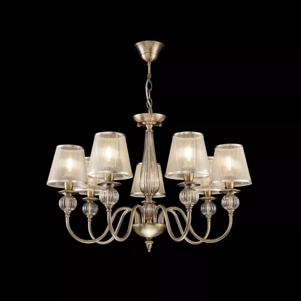 Люстра потолочная 7 ламп Freya  FR2685PL-07BZ