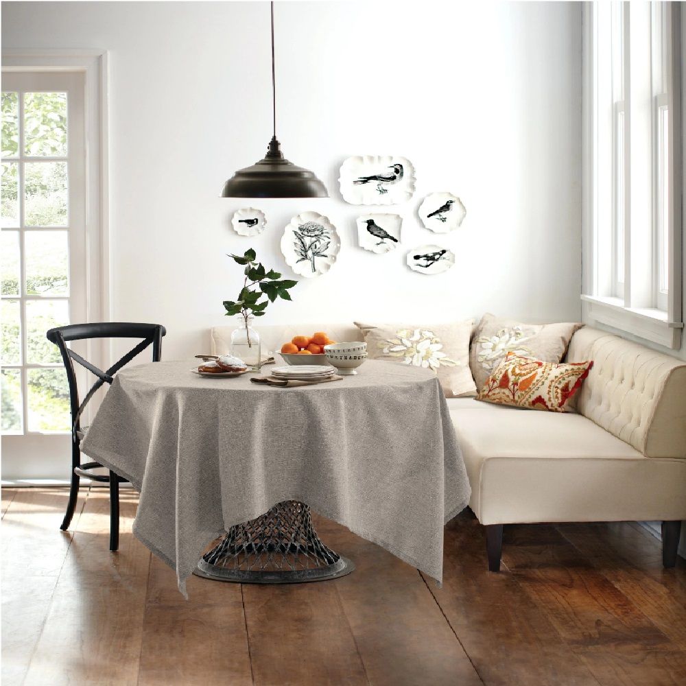 Скатерть ВН ДТ172 165/200 базальт 71 рогожка