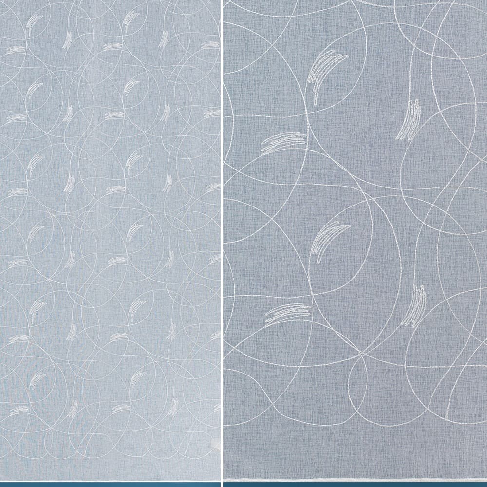 Ткань для штор Лен вышивка Texrepublic EL E8322-01/300 LB ut