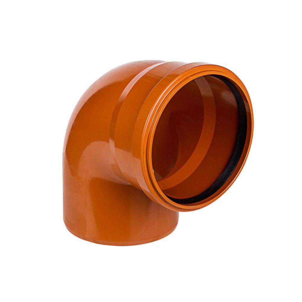 Отвод наружной канализации 160 мм 90°