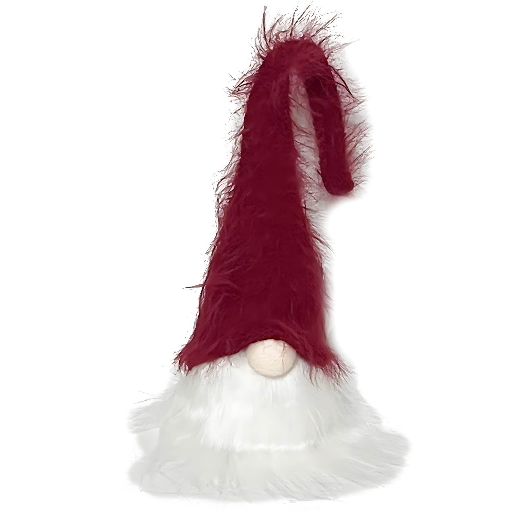 Изделие декоративное Гном LED 6х5,5х26 см красный/белый