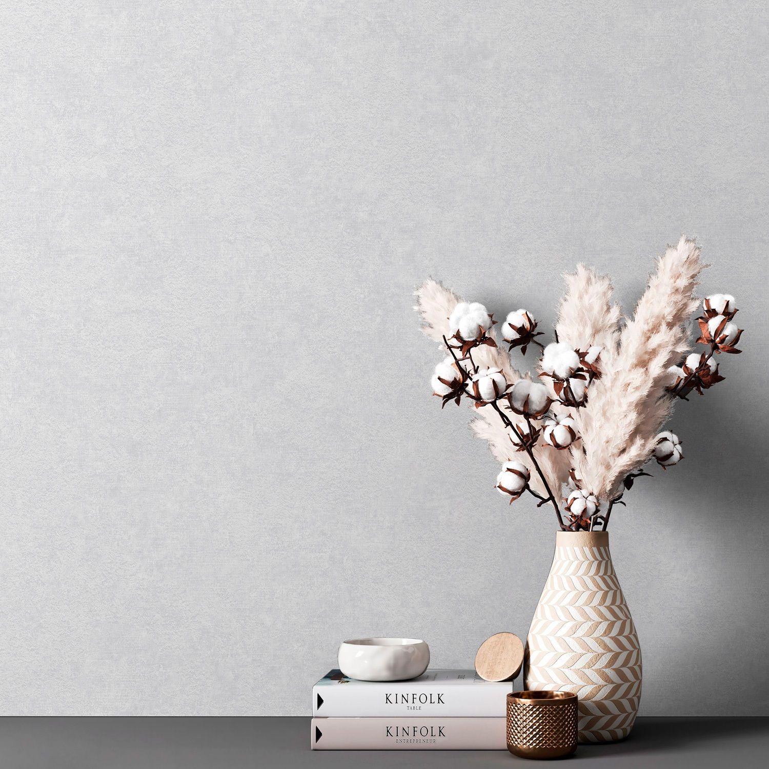 Обои 8920-27 WallSecret 1,06х10,05 м Elegante фон серый