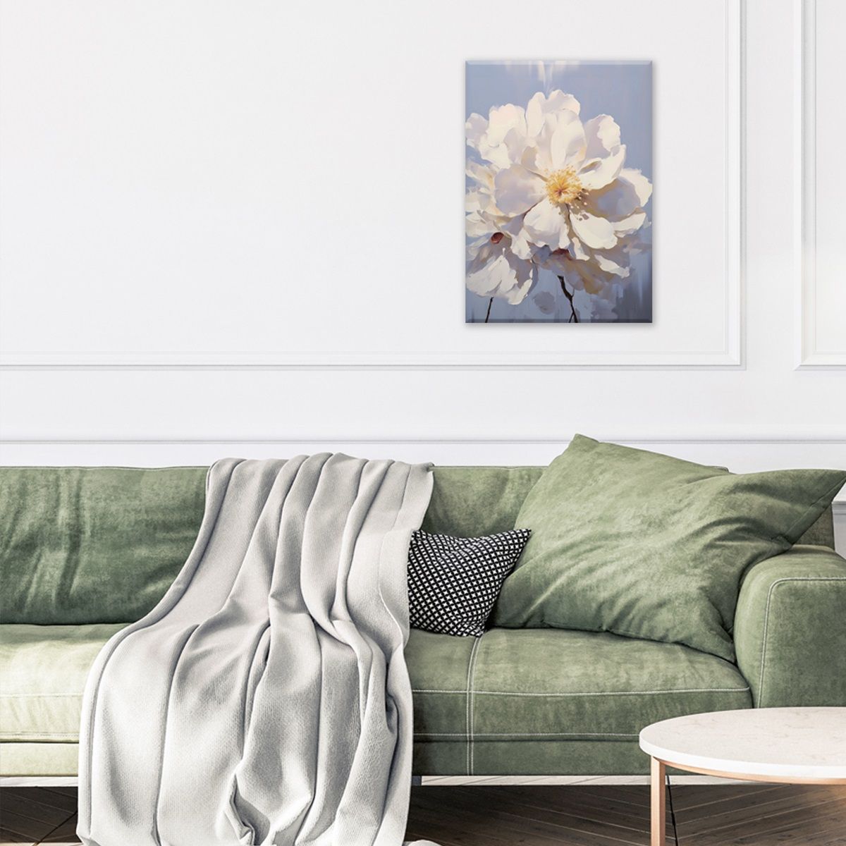 Картина интерьерная VS White Flower 50х70 см 8257010