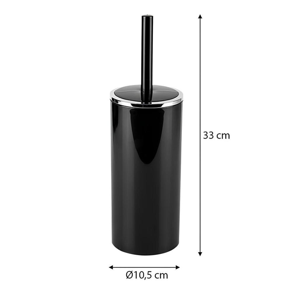 Ершик для унитаза напольный Lenox M-E34-06 черный