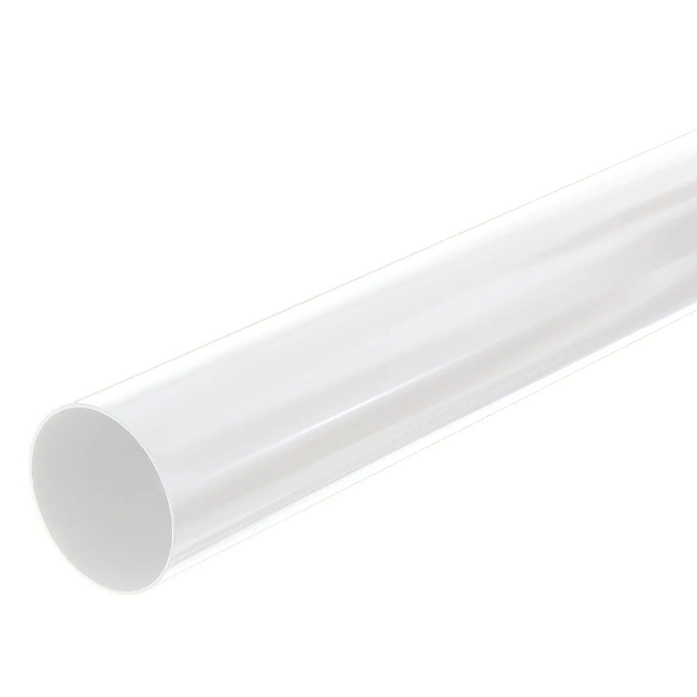 Труба водосточная круглая ПВХ 100 мм 3000 мм белая