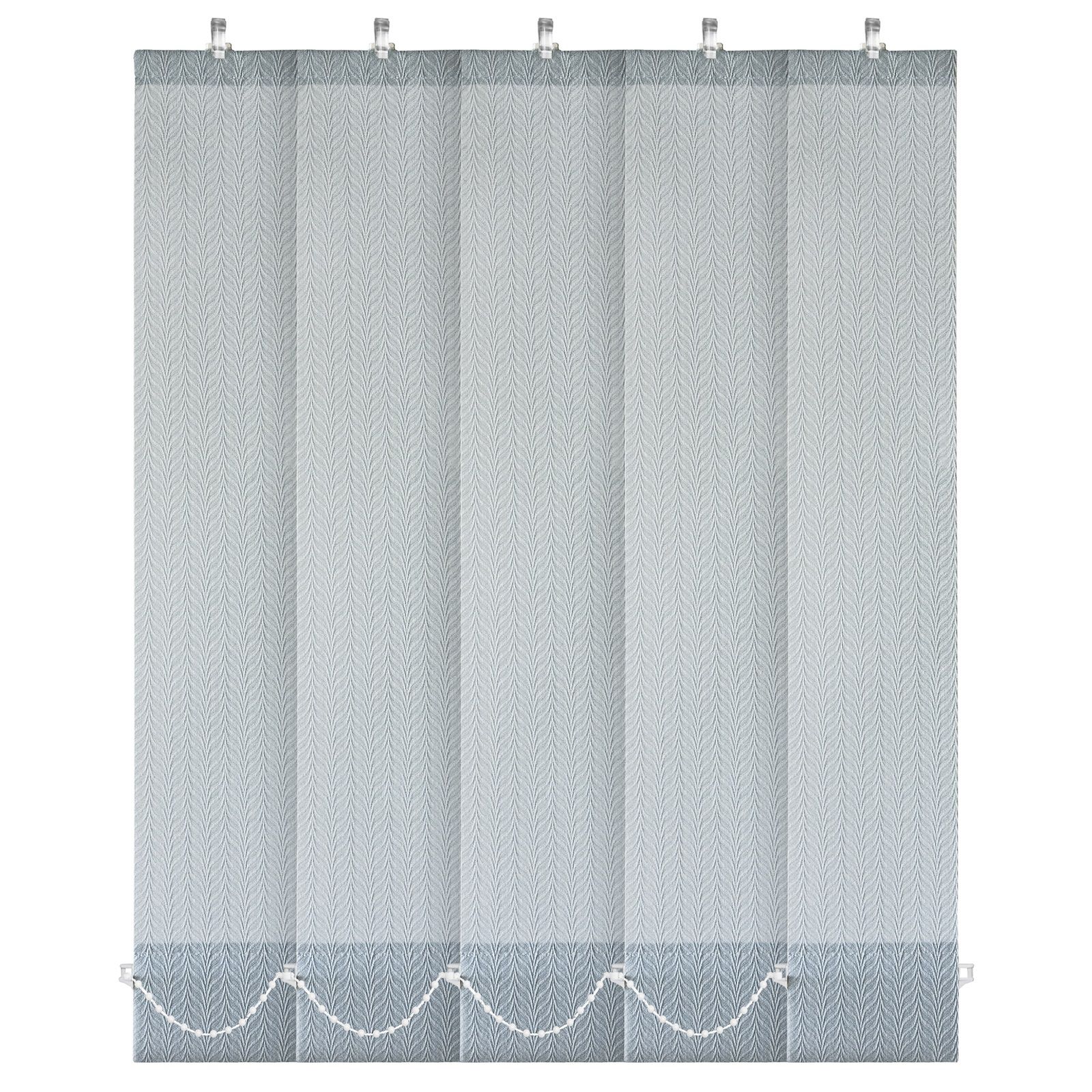 Комплект ламелей 5 шт 9060.Магнолия серая 180 см