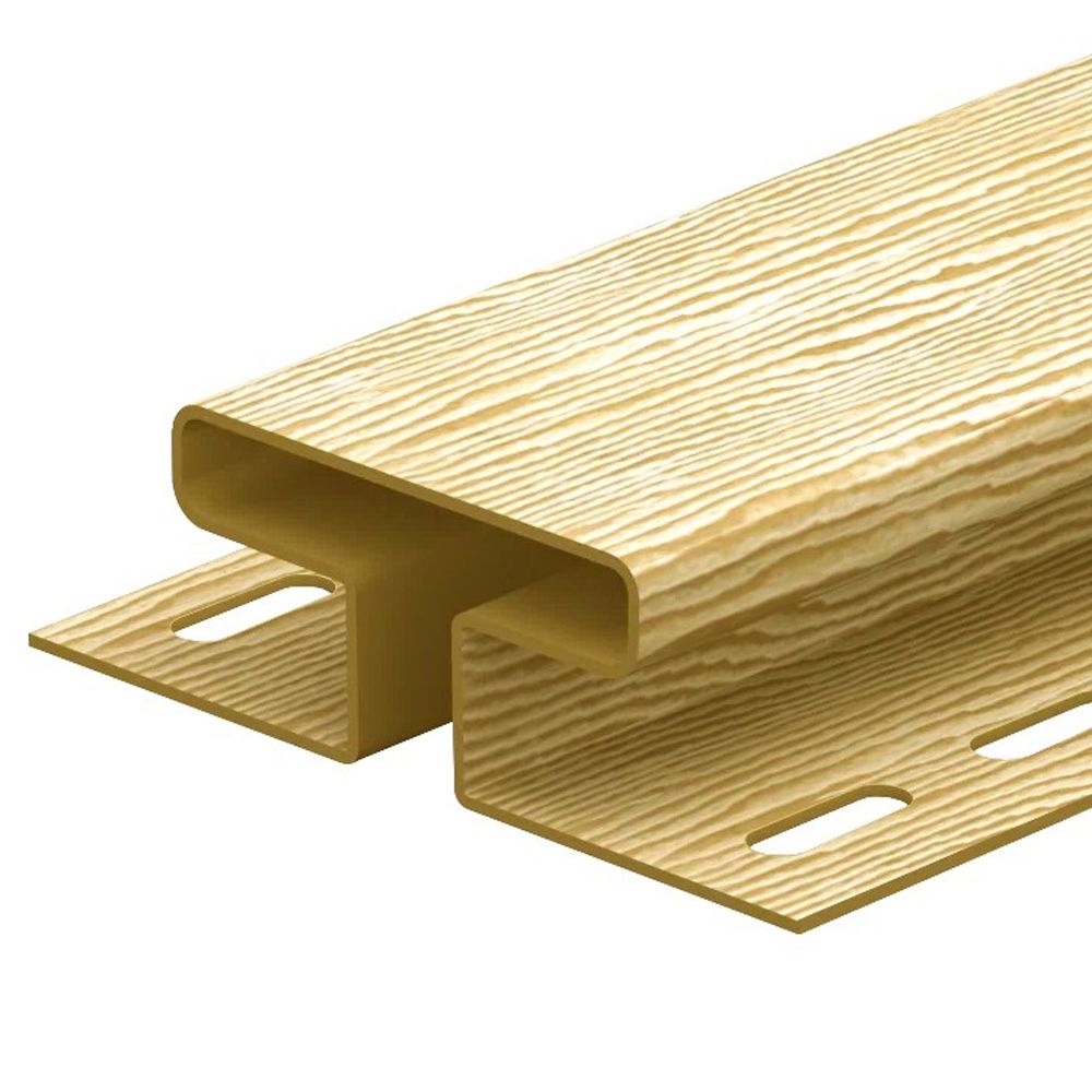 H-профиль соединительный Ю-Пласт Тимбер-Блок 3050 мм Дуб кантри золотой