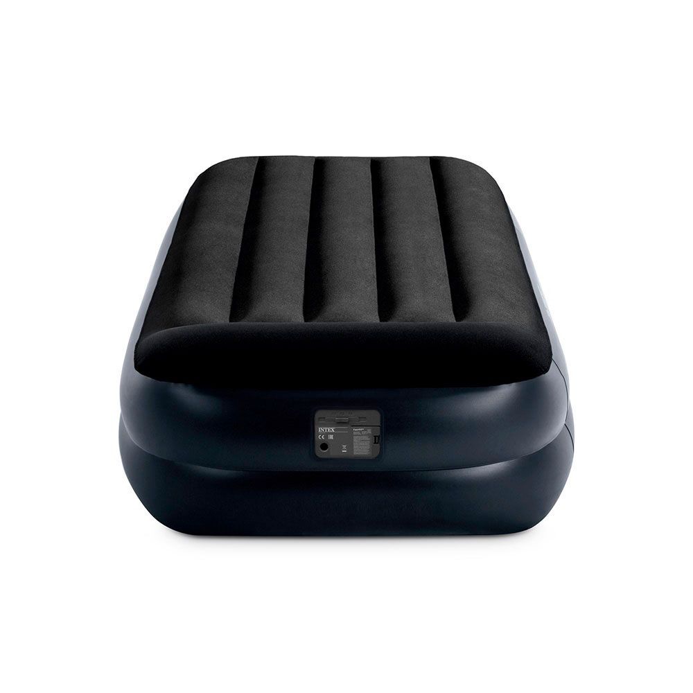 Кровать надувная Pillow Rest Raised 191x99x42 см встроенный насос 220В Intex 64122ND