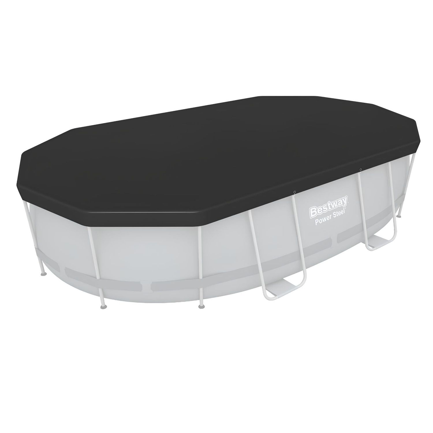 Тент для каркасных овальных бассейнов 427х250 см (427х230 см) Bestway 58425