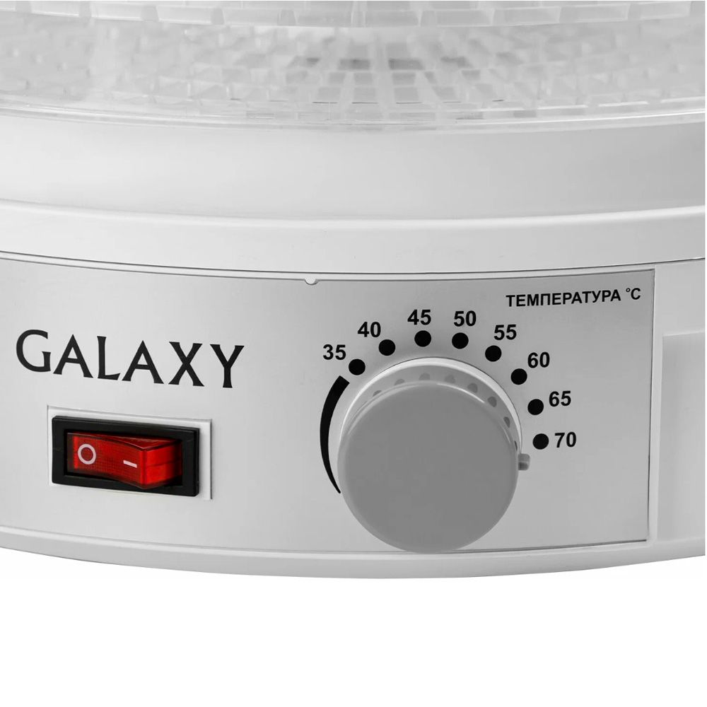 Электросушилка для продуктов Galaxy 350 Вт, 5 поддонов, регулятор температуры GL 2631