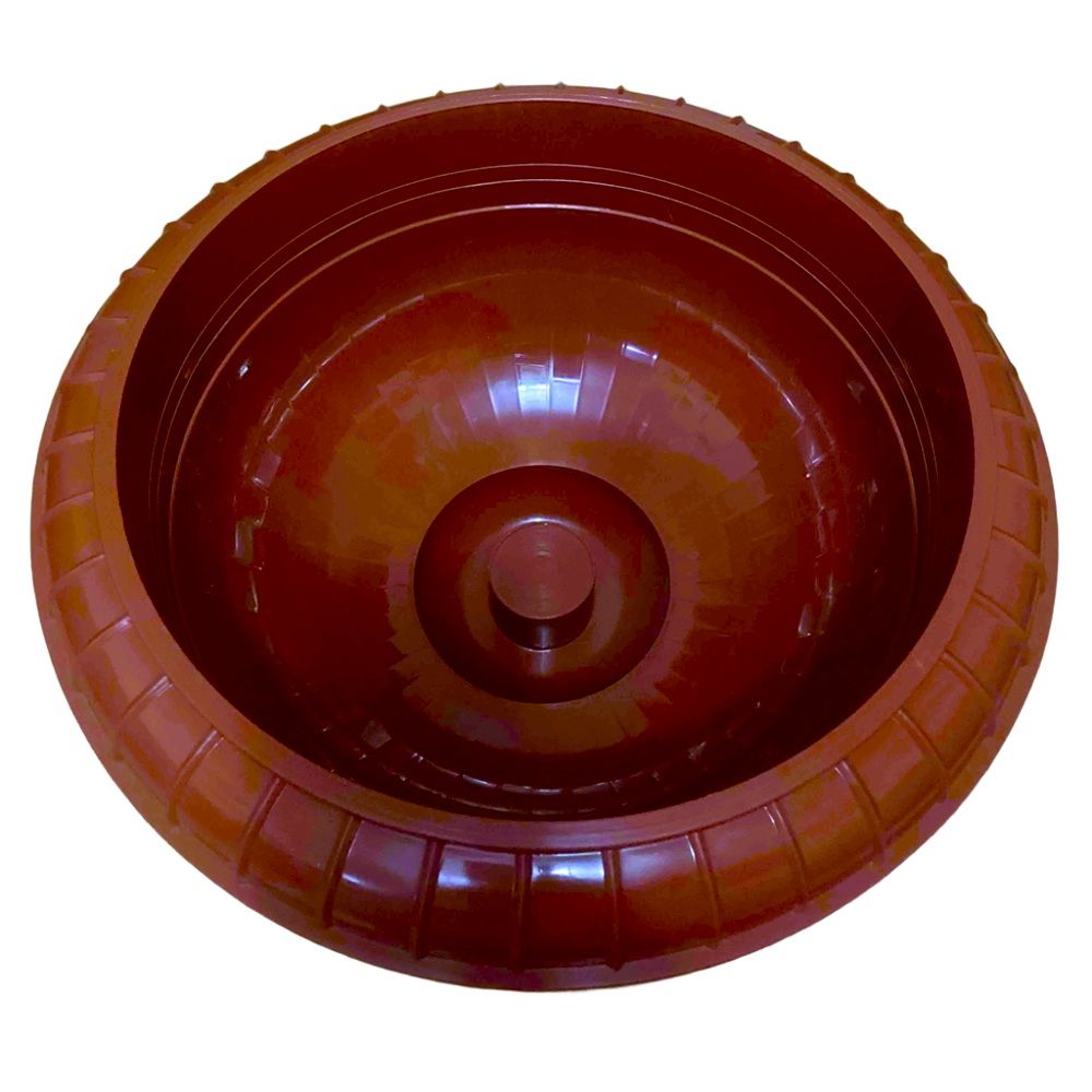 Вазон на ножке терракот 39,5 см