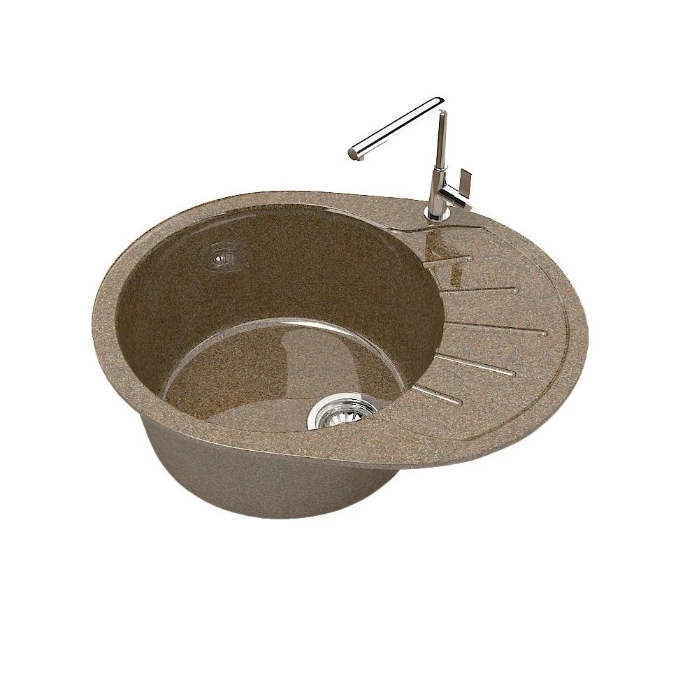 Мойка Granit MARR кварц ТейлорZ10 Q9 терракот 575х440х215мм