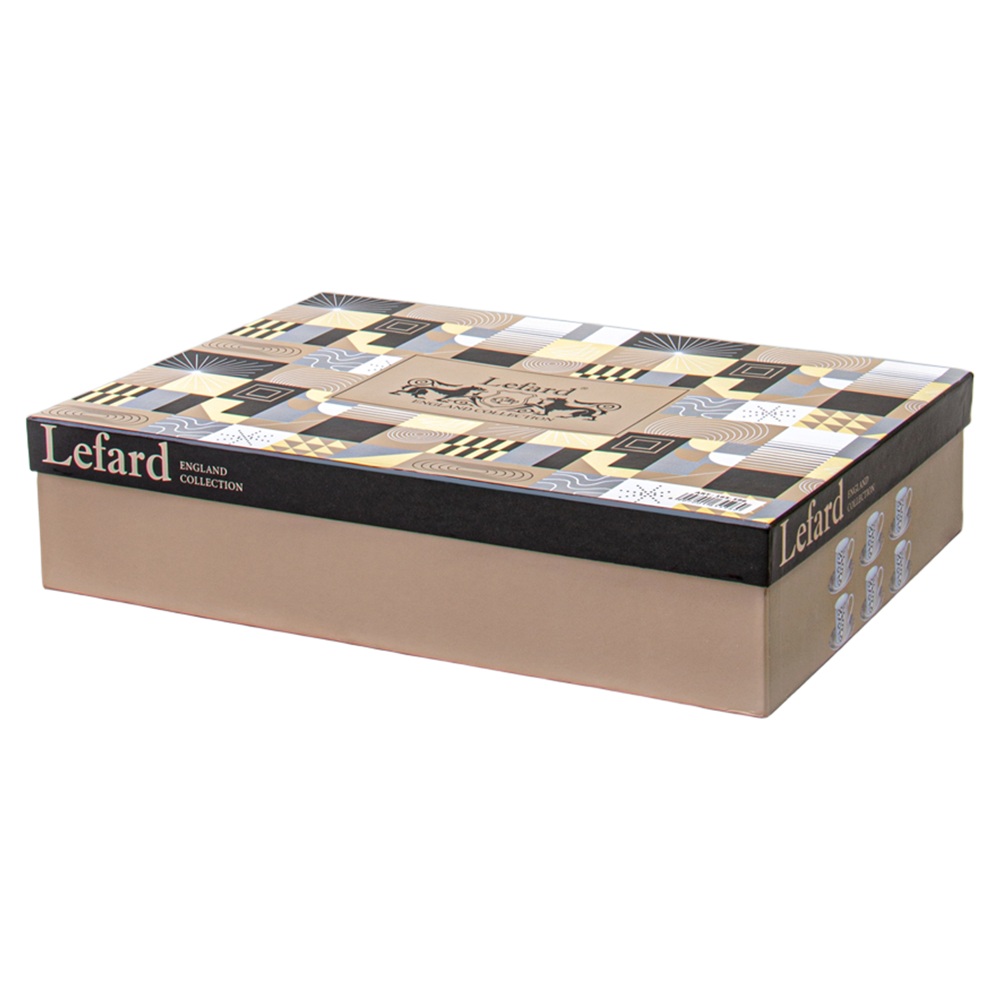Набор чайный Lefard Top Style на 6 персон 12 предметов 250 мл фарфор 165-596