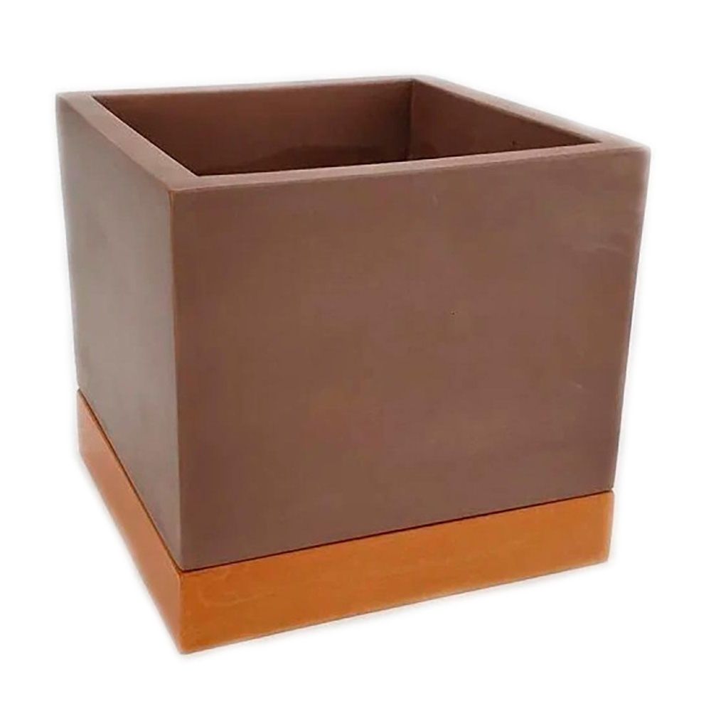 Горшок цветочный Лофт VipSet пудра-терракот 1 л