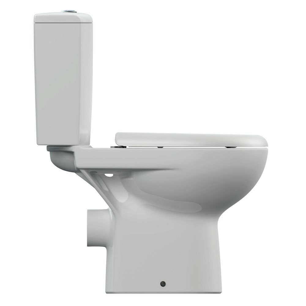 Унитаз-компакт Cersanit Nature New Clean On 011 2-ур горизонтальный выпуск сиденье дюропласт микролифт