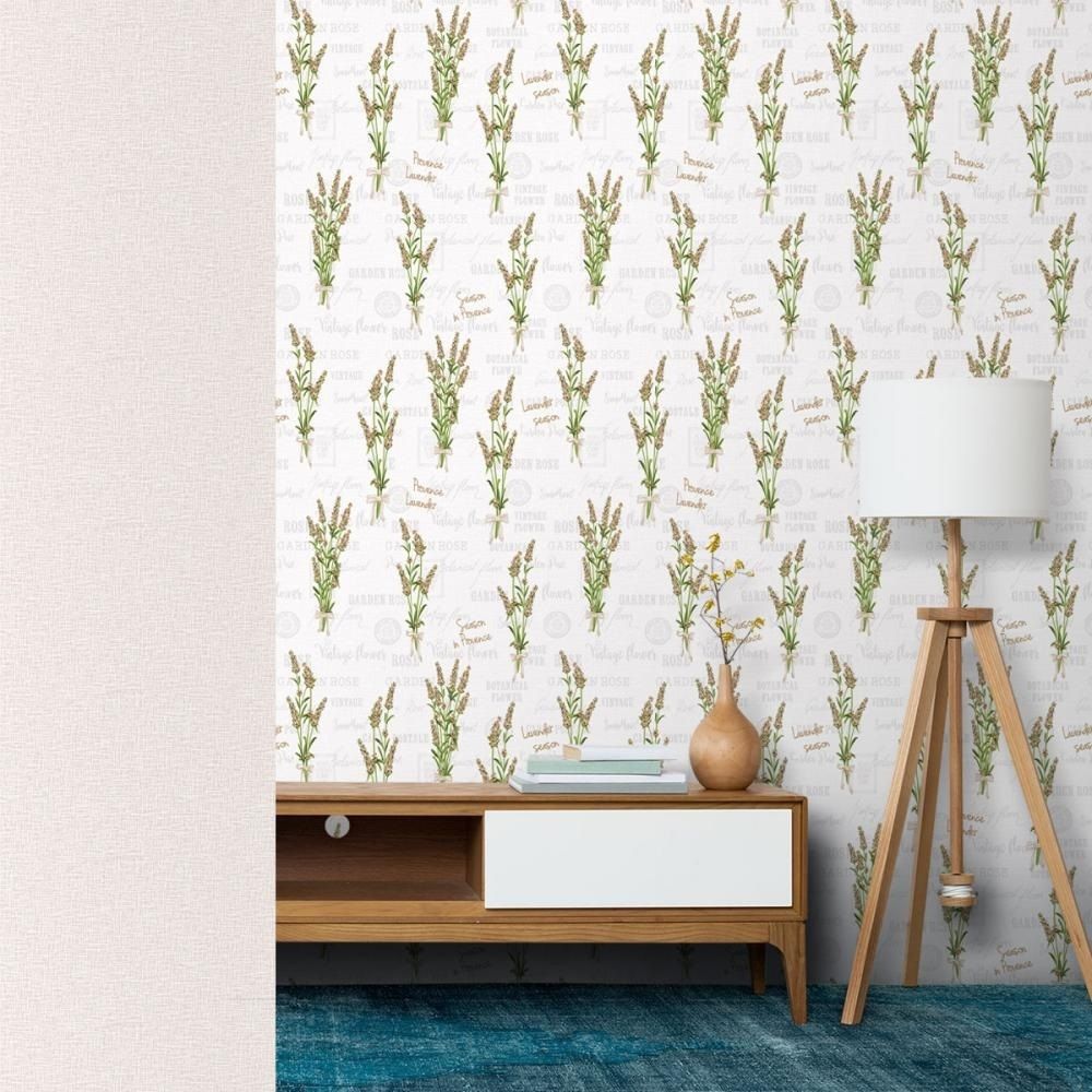 Обои Саратовские Лаванда С32Ф В271 02 бежевые однотонные 0,53х10,05 м