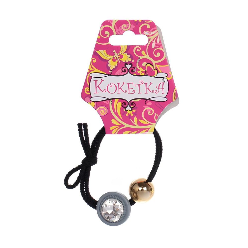 Резинка для волос Кокетка-Krasa Kiki микс d5,5 см 1 шт