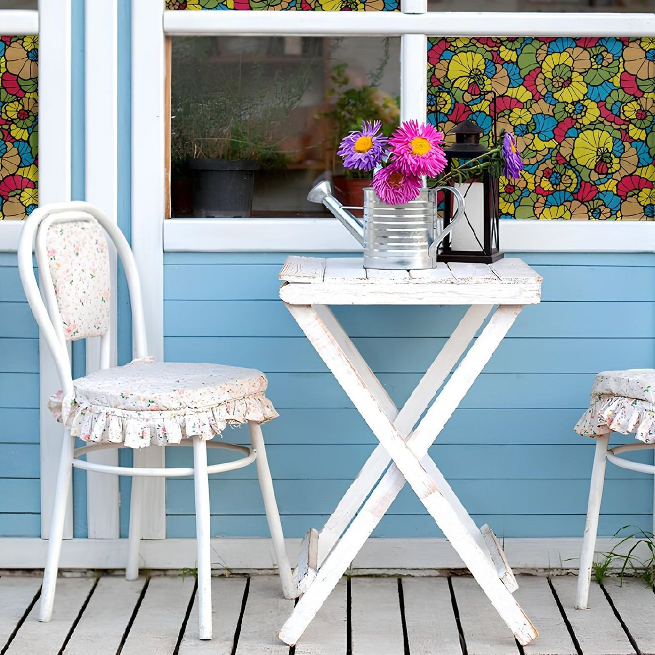 9233 Пленка с/к "Deluxe"/FARBE 45смх2м (цветная витражная)