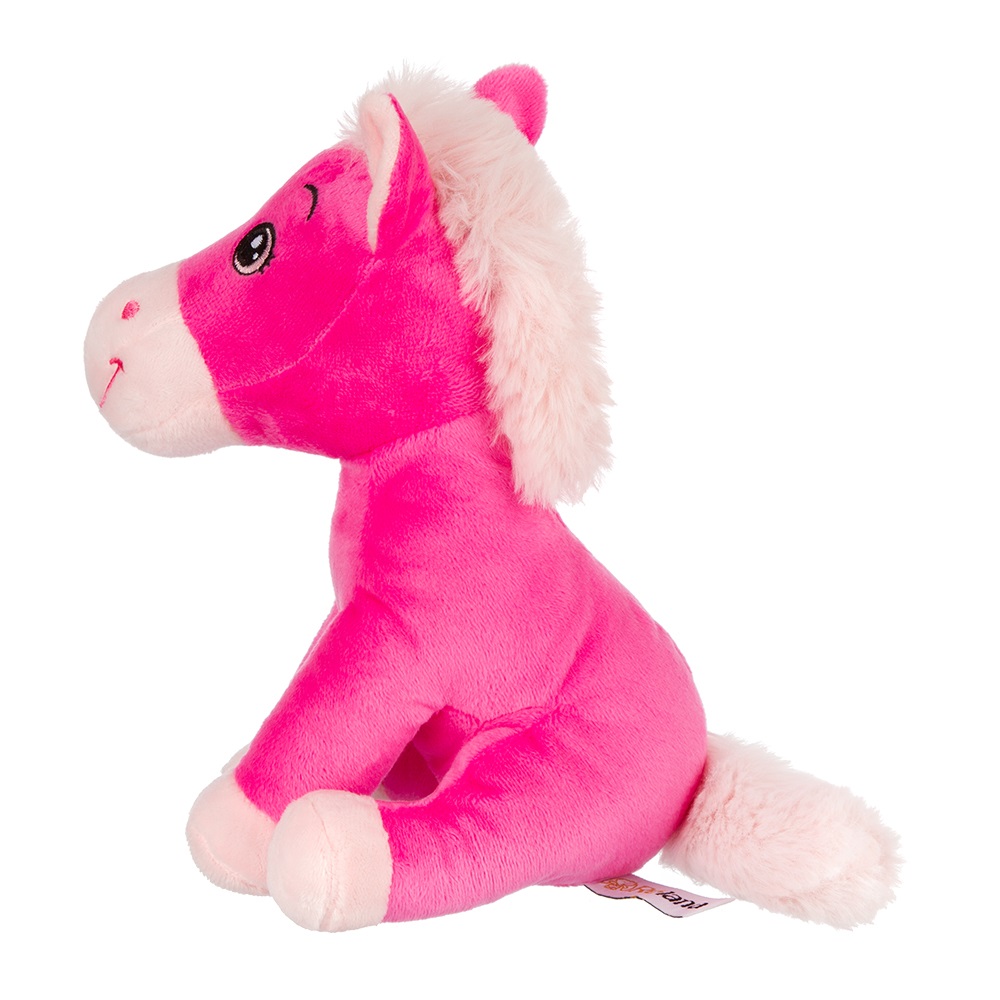 Игрушка мягкая Relana Лошадка розовая 19 см