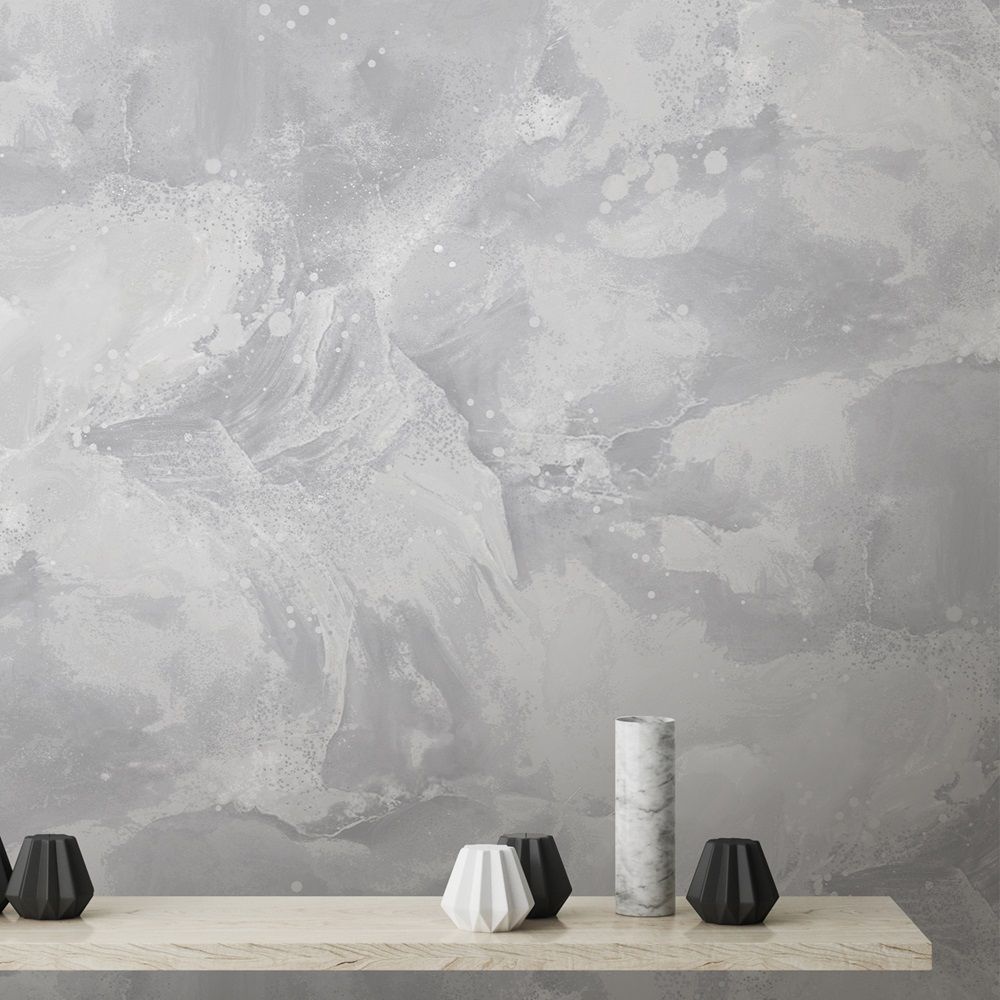 Обои 286327 Victoria Stenova 1,06х10 м Lillian фон серый