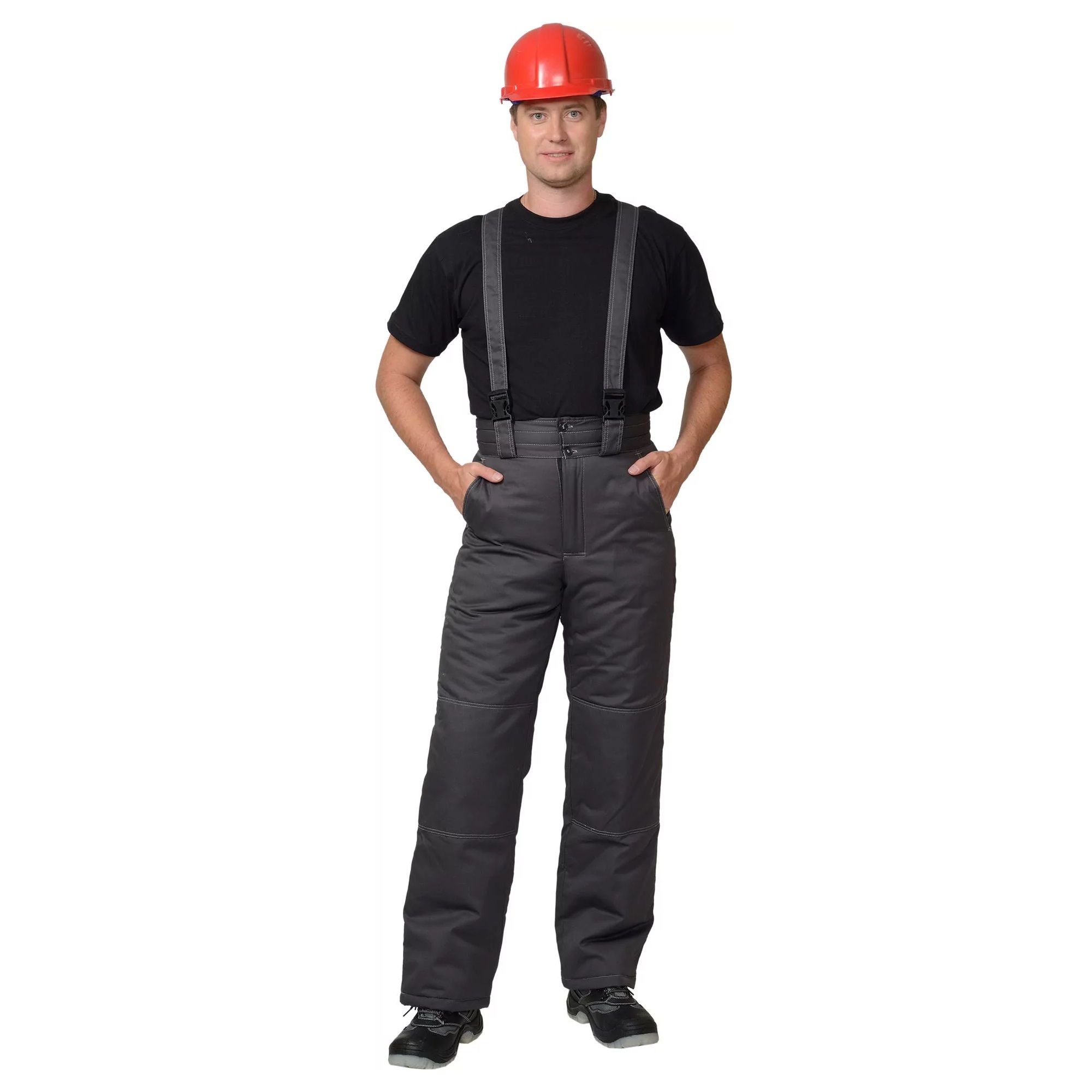 Костюм зимний Фаворит куртка, брюки темно-серый ткань Crown-230 р.112-116/182-188