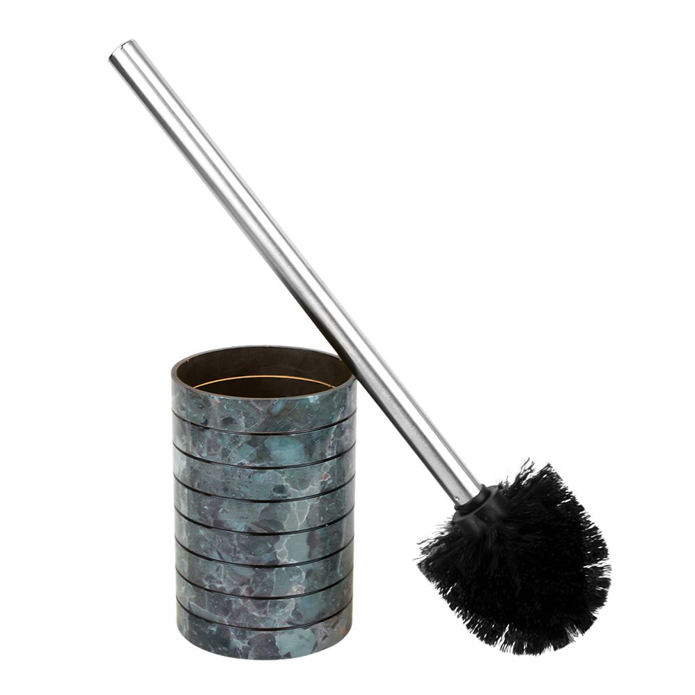 Ершик для унитаза Малахит сине-зеленый