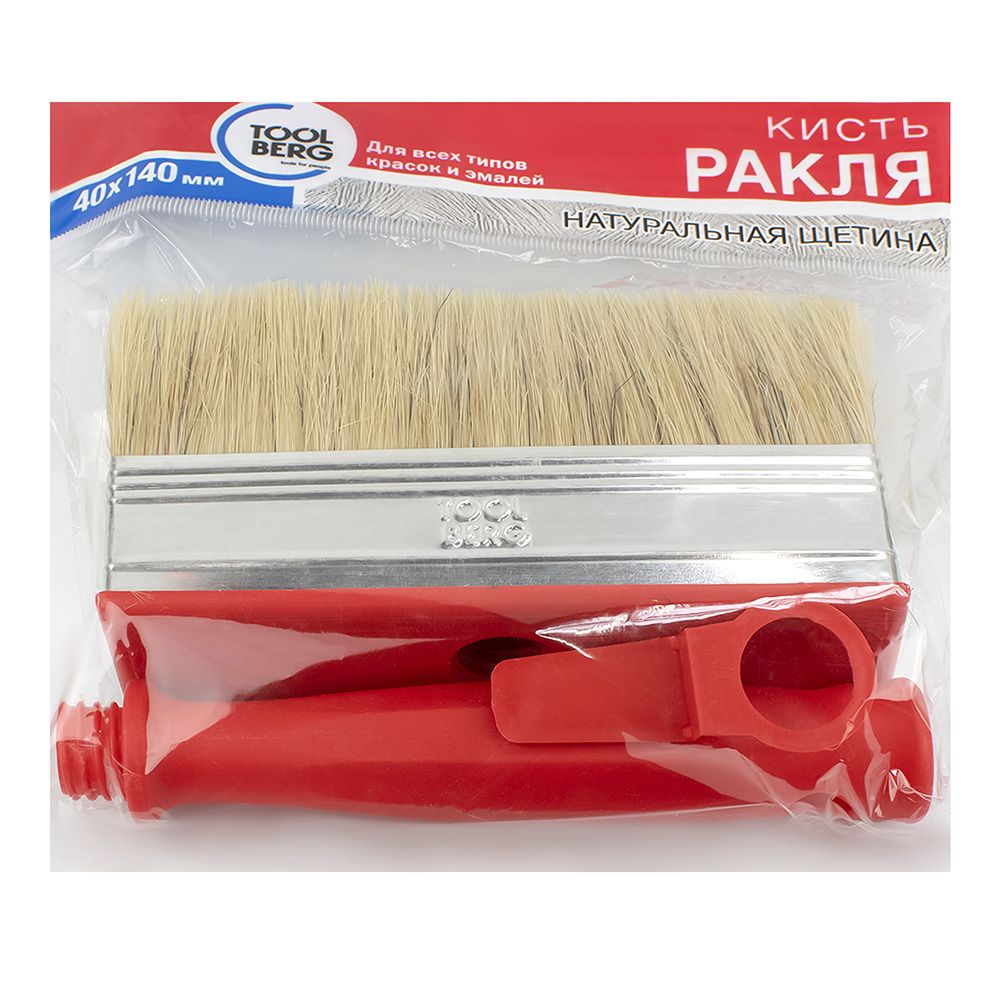 Кисть ракля 4х14 см белый 72 T4P 0106114