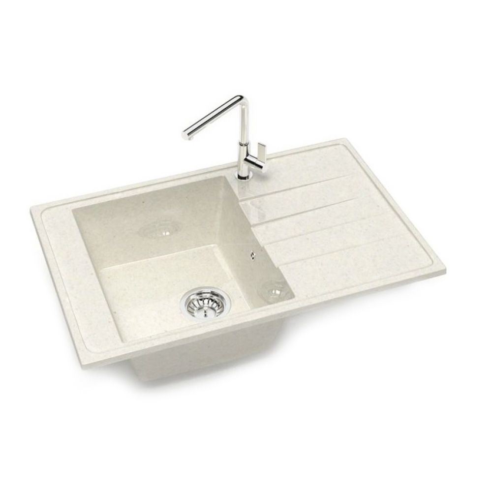 Мойка Granit MARR 32/Q7 мраморная хлопок 775х495х212мм
