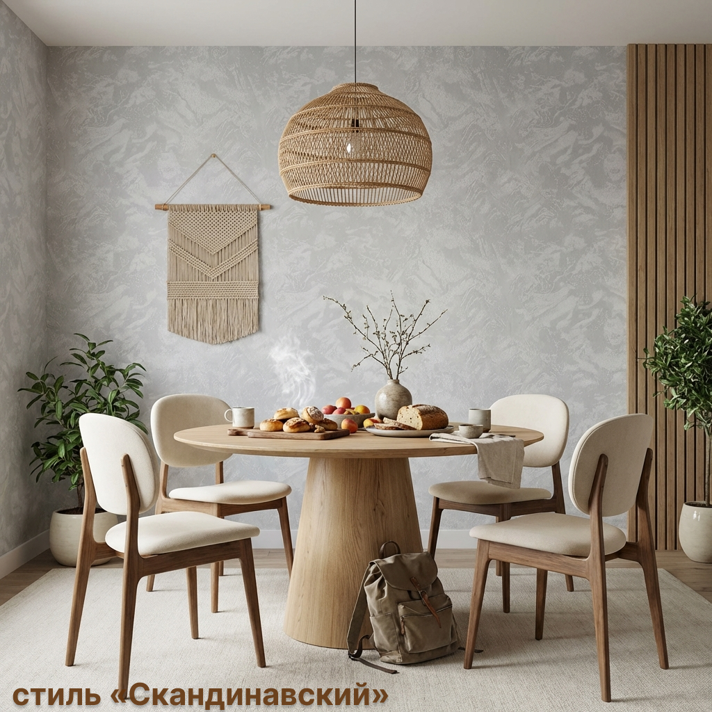 Обои Green Walls Фернандо С50 5056 01 светлые серые штукатурка 1,06х10,05 м