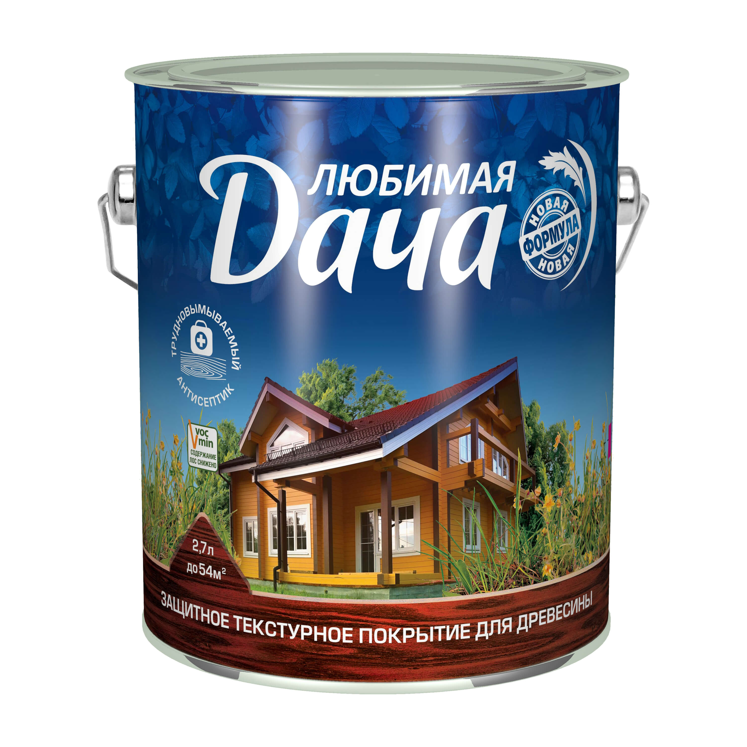 Текстурное покрытие Любимая дача 2,7л (орех)