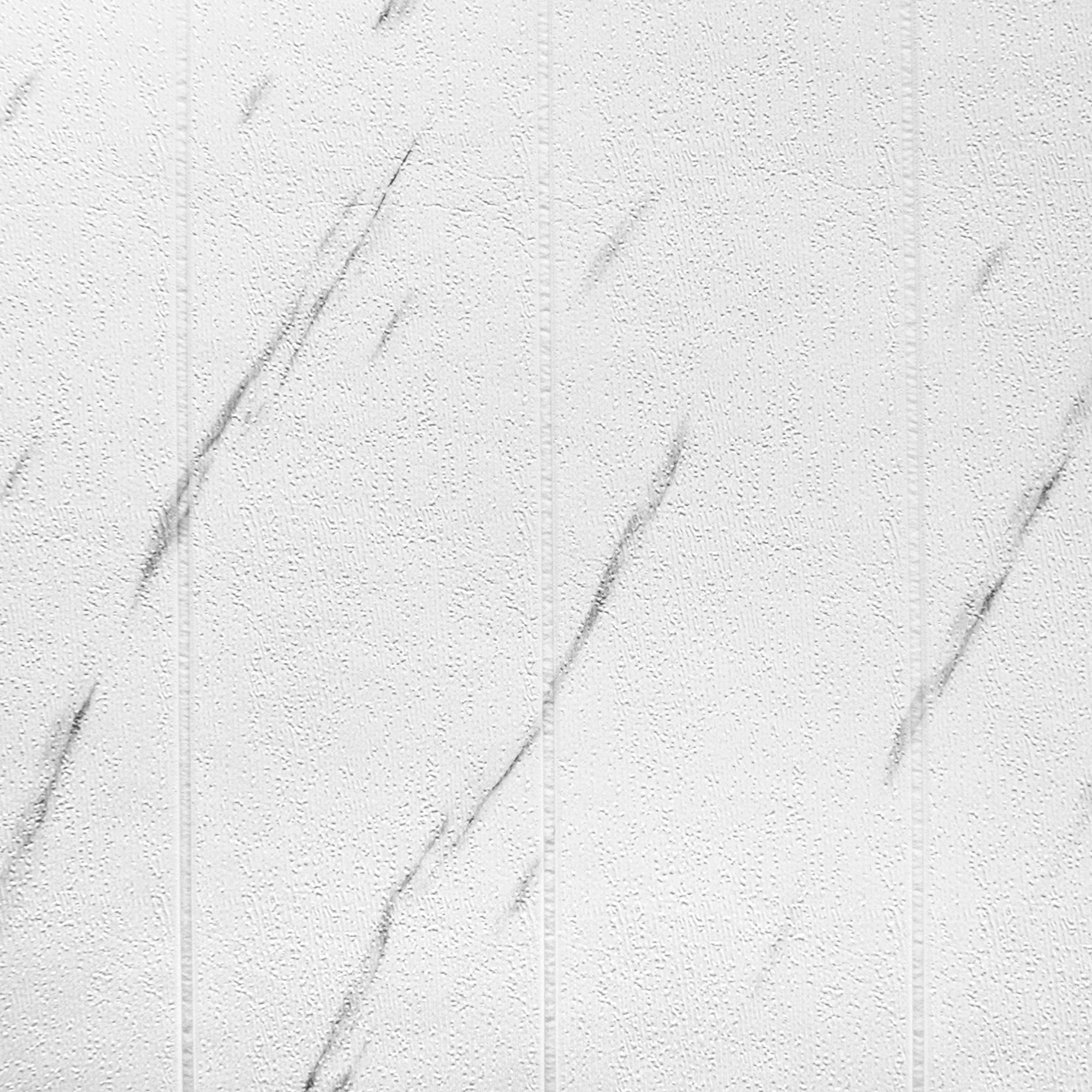 Панель 3D самоклеящаяся Мрамор белый 700x700х4 мм