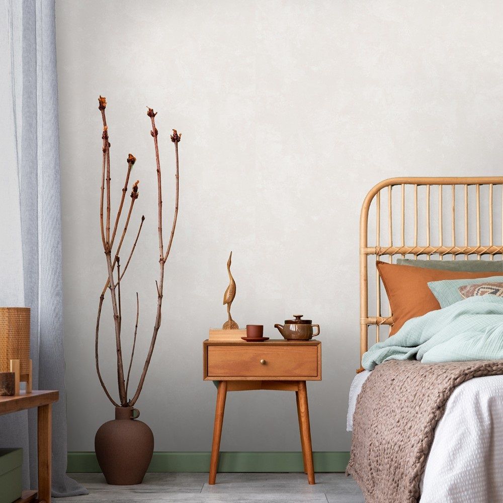 Обои Erismann Lava 60634-02 бежевые штукатурка 1,06х10,05 м