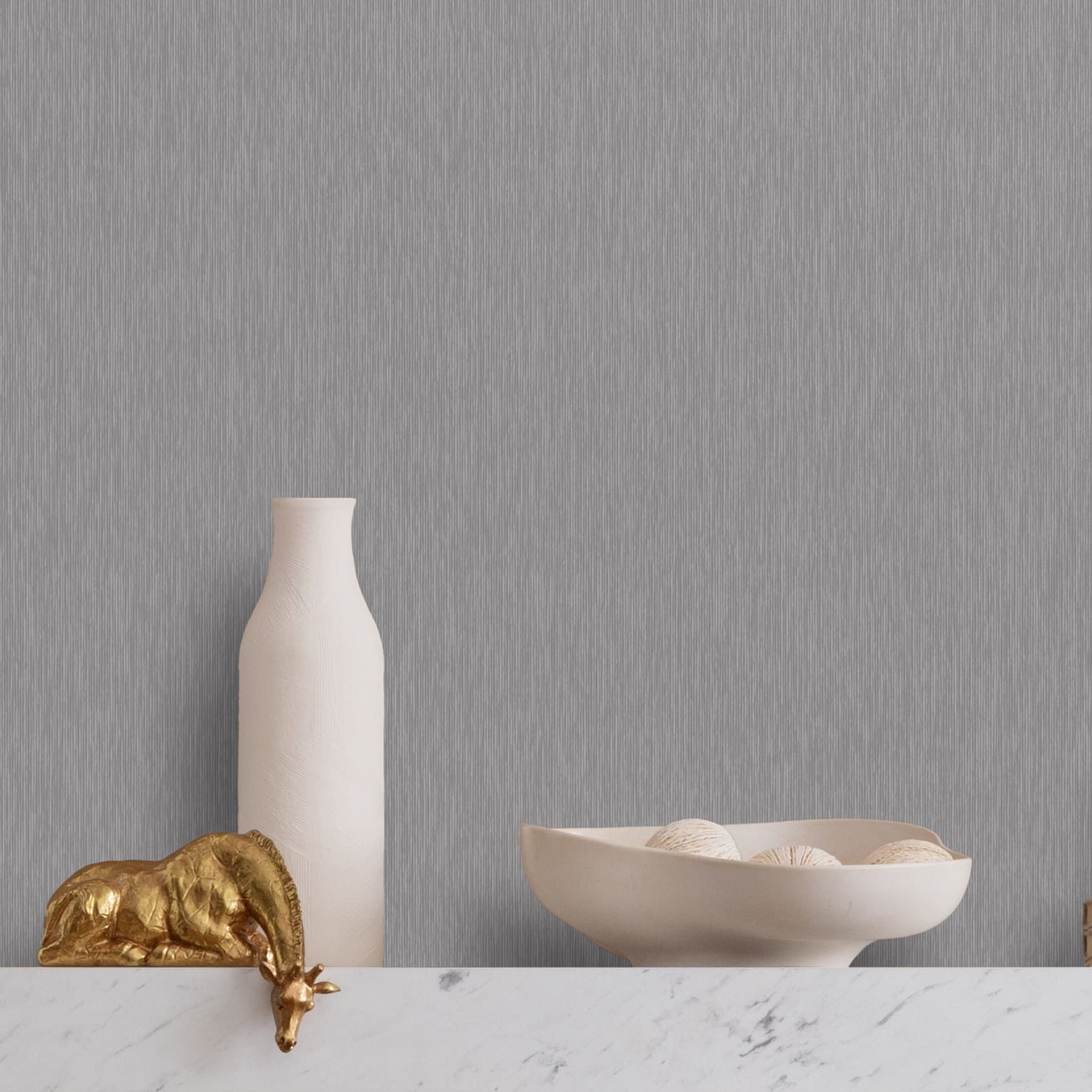 Обои 287656 Victoria Stenova 1,06х10 м Sydney фон серо-бежевый