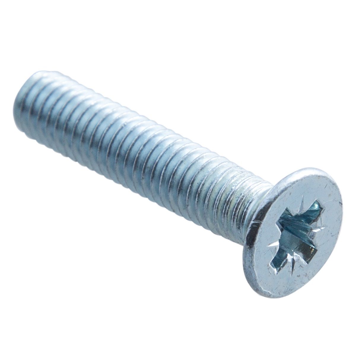 Винт потай DIN 965 М3x20 мм оцинкованный 20 шт